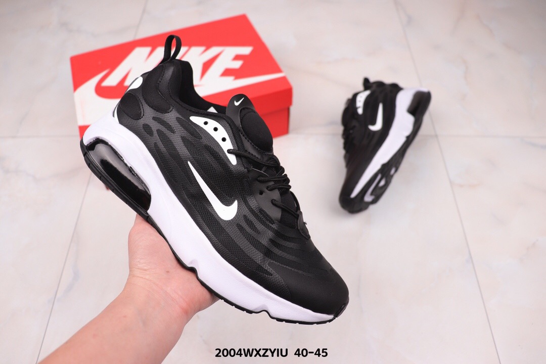 Nike Air Max 200 Black White Shoes